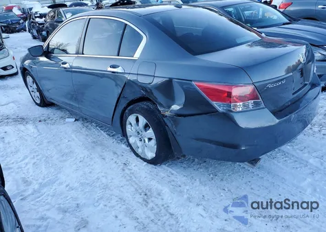 2008 Honda Accord Exl из США, поврежденный, VIN 1HGCP368X8A012252